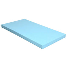Load image into Gallery viewer, Full size 3-inch Thick Gel-Infused Air Foam Mattress Topper in Light Blue