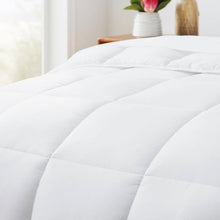 Load image into Gallery viewer, Full Size Cozy All Seasons Plush White Polyester Down Alternative Comforter