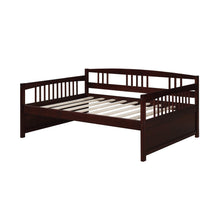 Load image into Gallery viewer, Full size Contemporary Daybed in Espresso Wood Finish