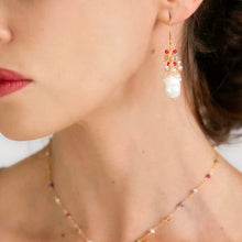 Load image into Gallery viewer, Pearl Gossamer Earrings