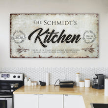 Load image into Gallery viewer, Kitchen Sign II