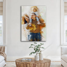 Load image into Gallery viewer, Custom Family Watercolor Portrait