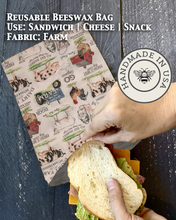 Load image into Gallery viewer, Snack | Beeswaxed Bag