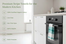 Load image into Gallery viewer, Striped Kitchen Towels