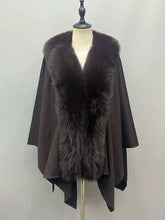 Load image into Gallery viewer, Cashmere Fur cape