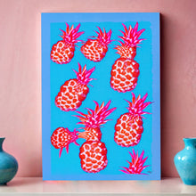 Load image into Gallery viewer, Canvas Print: "Fever Piña"