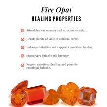 Load image into Gallery viewer, 2.7 Carat Fire Opal Pendant Necklace with Diamond Halo