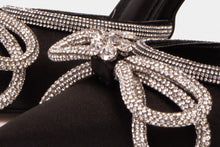Load image into Gallery viewer, The Floransa Black Leather Pointy Toe Ankle Strap Women Sandal Final Sale!
