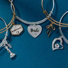 Load image into Gallery viewer, Bow Charm Bangle