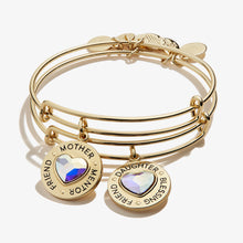 Load image into Gallery viewer, Mother Daughter Charm Bangles, Set of 2