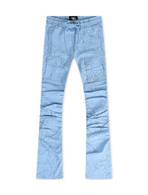 Load image into Gallery viewer, Frost Original Monico Nylon Stacked Pants- Blue