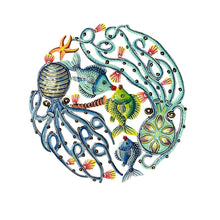 Load image into Gallery viewer, Octopus and Fishes