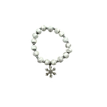 Load image into Gallery viewer, Snowflake Charm Bracelet