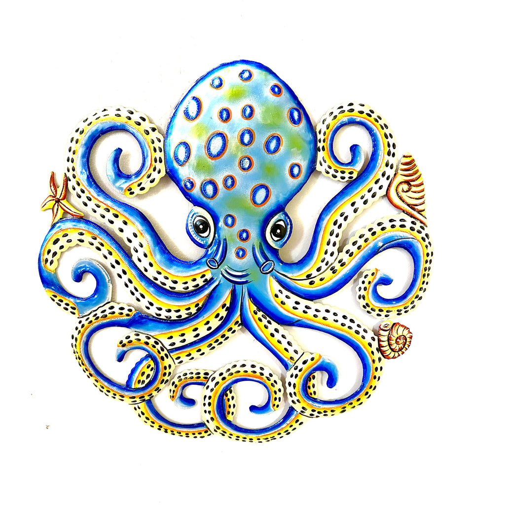 Blue- Yellow Octopus