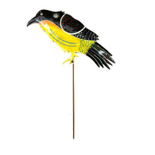Load image into Gallery viewer, Big Bird Garden Stake- Yellow/ Black