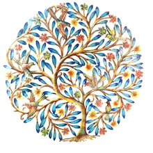 Load image into Gallery viewer, Jumbo Blue Tree Of Life with Birds