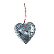 Load image into Gallery viewer, Dog Heart Ornament