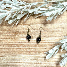 Load image into Gallery viewer, Simple Ceramic Earring- Black Onyx