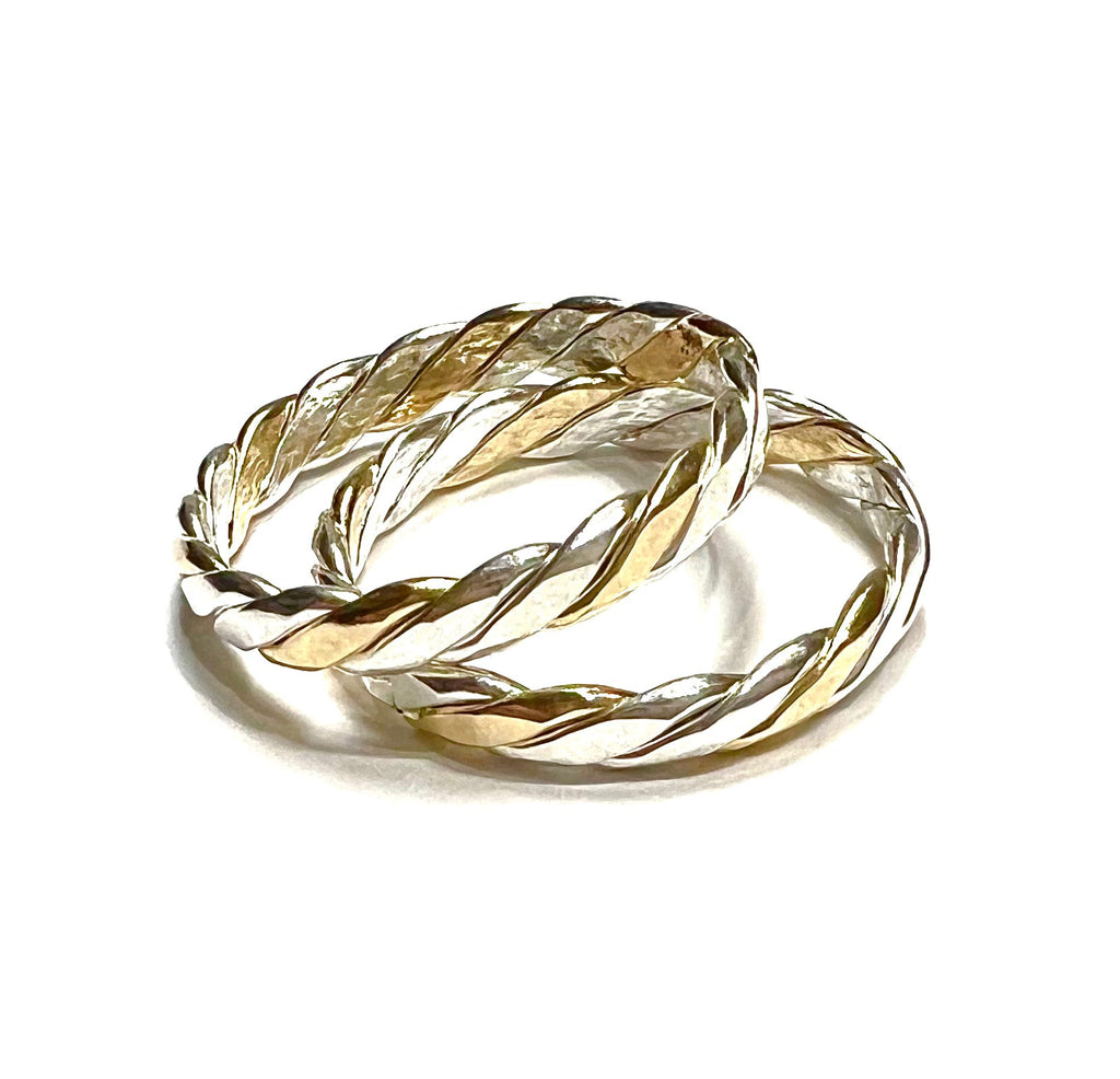 Wire Twist Stacking Ring