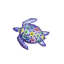 Load image into Gallery viewer, Jewel Tone Medium Sea Turtle - Purple