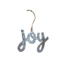 Load image into Gallery viewer, Joy Ornament- Cursive