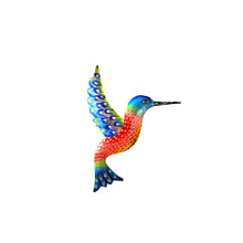 Load image into Gallery viewer, Small Pink and Blue Hummingbird