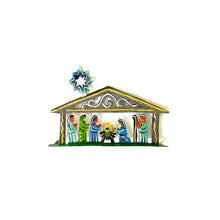 Load image into Gallery viewer, Little Painted Standing Nativity