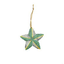 Load image into Gallery viewer, Glitter Flower Ornament