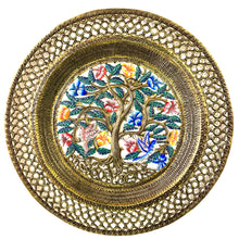 Load image into Gallery viewer, Jumbo Bronze Hibiscus and Hummingbird