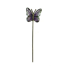 Load image into Gallery viewer, Espwa Lavender Butterfly Garden Stake