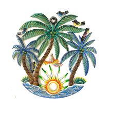 Load image into Gallery viewer, Palm Trees Oil Drum Top
