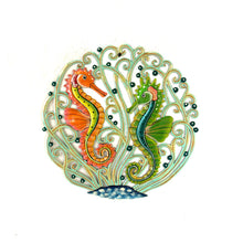 Load image into Gallery viewer, Medium Green Seahorse