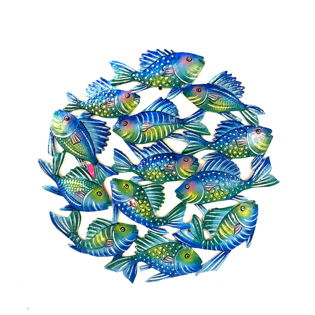 Blue Fish Round