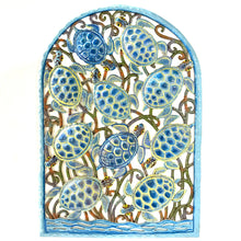 Load image into Gallery viewer, Jumbo Arched Window with Turtles