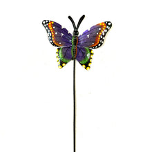 Load image into Gallery viewer, Purple Butterfly Garden Stake