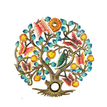 Load image into Gallery viewer, Oil Drum Top Butterflies In Tree