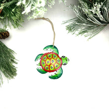Load image into Gallery viewer, Little Green Turtle Ornament