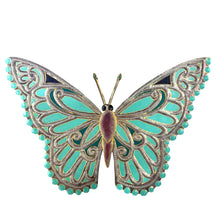 Load image into Gallery viewer, Jumbo Orilien Butterfly - Turquoise