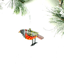 Load image into Gallery viewer, Standing Red Bird Ornament