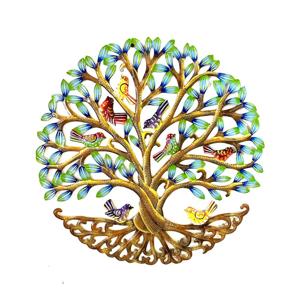 Tree of Life- Blue and Green Hues