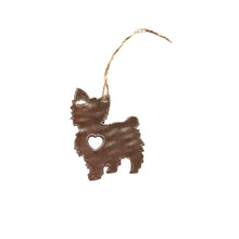 Load image into Gallery viewer, Love a Little Yorkie Pup Ornament