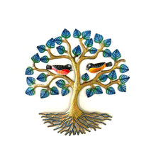 Load image into Gallery viewer, Blue Two Birds Tree of Life