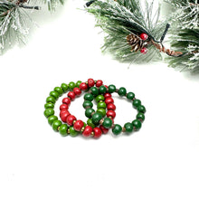Load image into Gallery viewer, Holly Berry Bracelet Stack