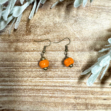 Load image into Gallery viewer, Simple Ceramic Earring- Orange
