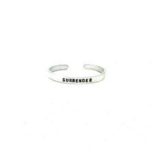 Load image into Gallery viewer, Inspirational Aluminum Cuff- Surrender