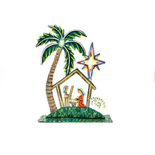 Load image into Gallery viewer, Painted One Palm Nativity