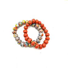 Load image into Gallery viewer, Orange Sprinkles Bracelet Set