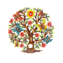 Load image into Gallery viewer, Tree and Butterfly Oil Drum Top