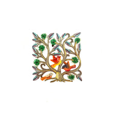 Load image into Gallery viewer, Small Square Birds with Green Flowers