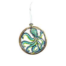 Load image into Gallery viewer, Round Octopus Ornament